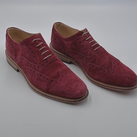 Bugatchi Suede Wingtip Derby\'s Men\'s SZ 9.5